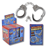 Diecast Metal Handcuffs Counter Top Display Box